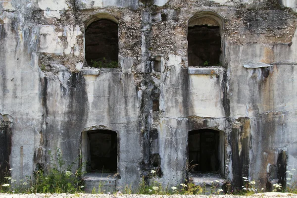 Fort Sommo Avusturya Macaristan ordusundan ilk Worl sırasında kullanılan — Stok fotoğraf