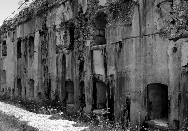 Fort Sommo used from the austro Hungarian army during First Worl — Stock Photo, Image