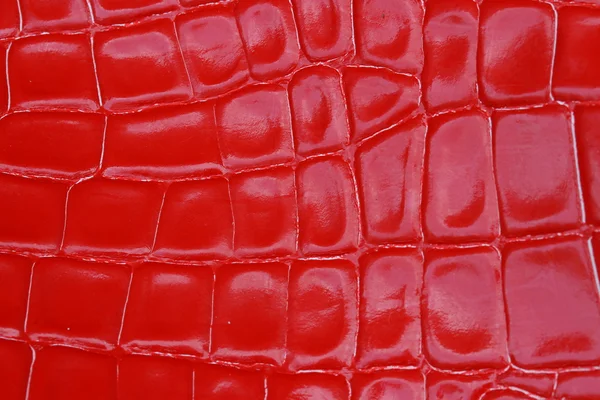 Background of red leather — Stock Photo, Image