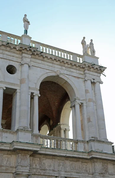 Detal Basilica Palladiana w Vicenza — Zdjęcie stockowe