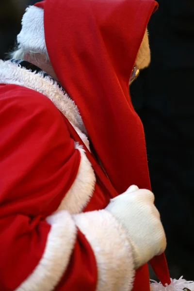Santa Claus dystrybucji darów dla dzieci — Zdjęcie stockowe