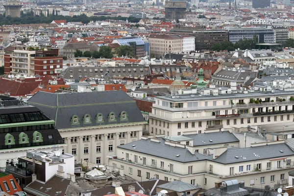 Vista aérea de la ciudad de Viena —  Fotos de Stock