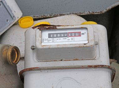 toksik atık teknik bir depolama Eski terkedilmiş gaz sayaçları