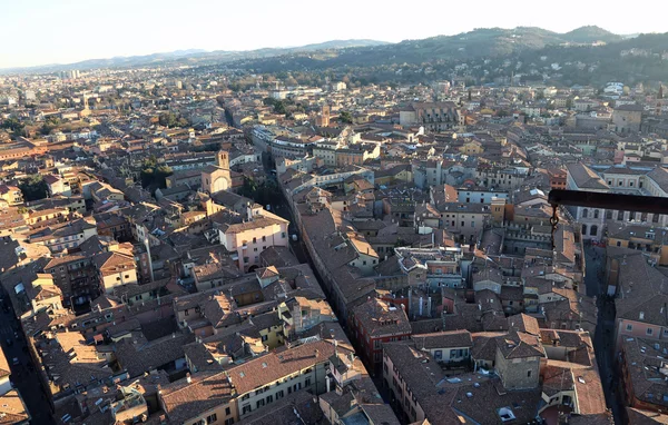 Vistas da cidade de Bolonha da Torre Asinelli — Fotografia de Stock