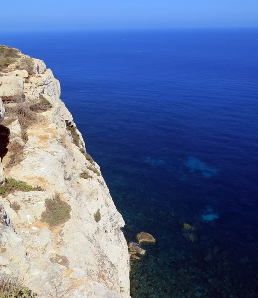 Meer der Insel Lampedusa in Italien — Stockfoto