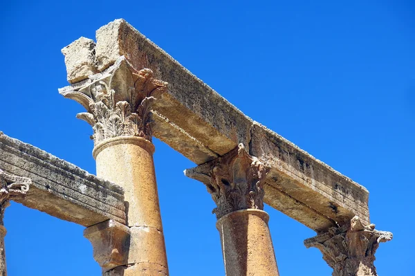 Roman Temple w miasta Jerash — Zdjęcie stockowe
