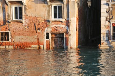 Grand canal yüksek gelgit Venedik adlı şirketten
