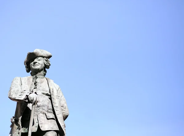 Statue pilier de Nelson en venise en italie — Photo