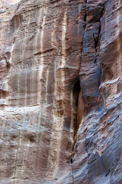 Abstracte rotsformatie in de woestijn — Stockfoto