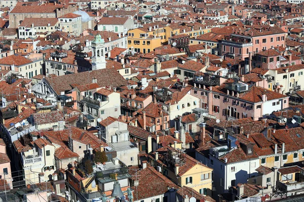 Houses of Venice ITALY from St Mark's Campanile — Stock Photo, Image