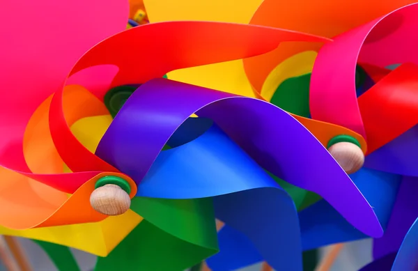 Colorful swirl for the amusement of children — Stock Photo, Image