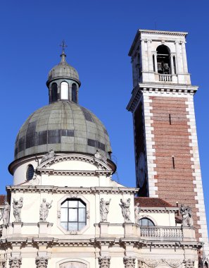 Vicenza, İtalya, Virgin için adanmış Monte Berico'nın Bazilikası 