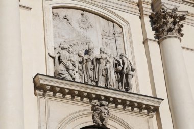birçok Bazilikası monte berico, İtalya vicenza heykelleri