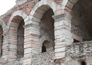 Antik Roma Arena dış duvarlar