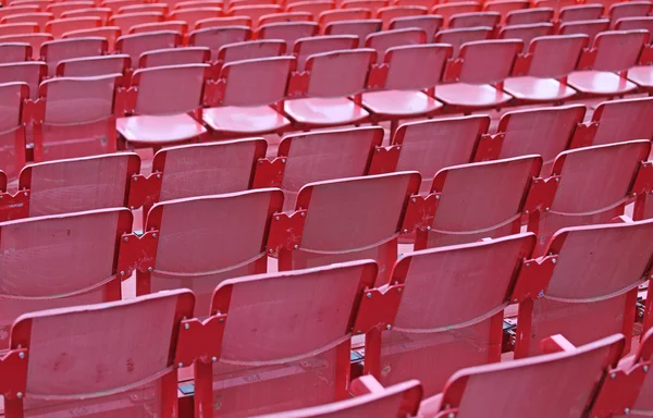 Empty seats in the stands before the event — Stock Photo, Image