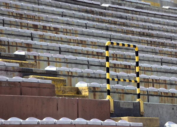 Empty  stands of the stadium of football — Stock Photo, Image