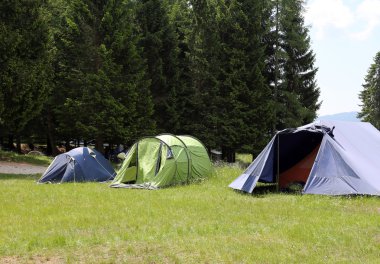 izci kampı yaz kampı sırasında uyku kahveler