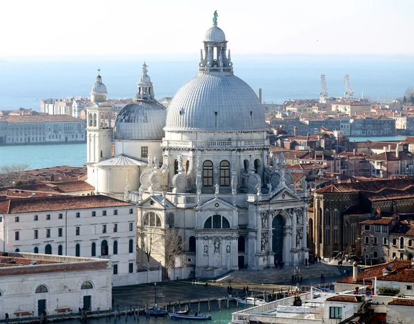 Church in Venice from the Bell Tower of Saint Mark — Stock Photo, Image