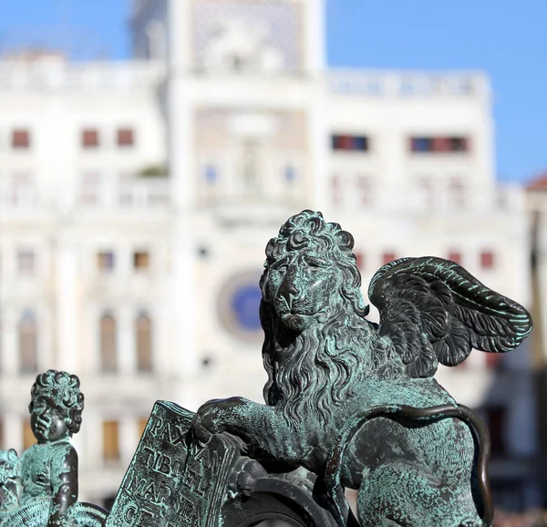 Winged lion symbol of the Venetian Republic — Stock fotografie