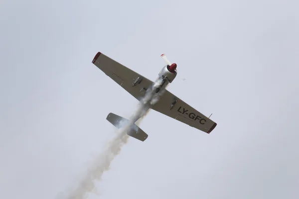 イタリア ヴィチェンツァ。2015 年 7 月 26 日: 重要な航空ショー cal — ストック写真