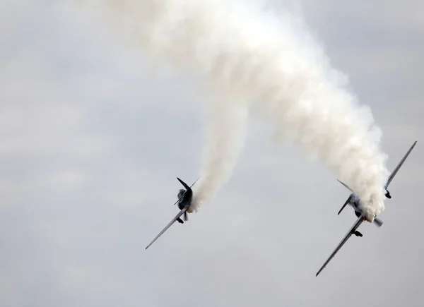 Thiene, Vicenza - Itálie. 26. července 2015: důležité Aerosalonu cal — Stock fotografie