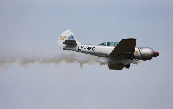 Thiene, Vicenza - Italy. 26th July, 2015: important air show cal — Stock Photo, Image