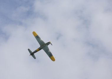 Thiene, Vicenza - İtalya. 26 Temmuz 2015: akrobasi uçak du
