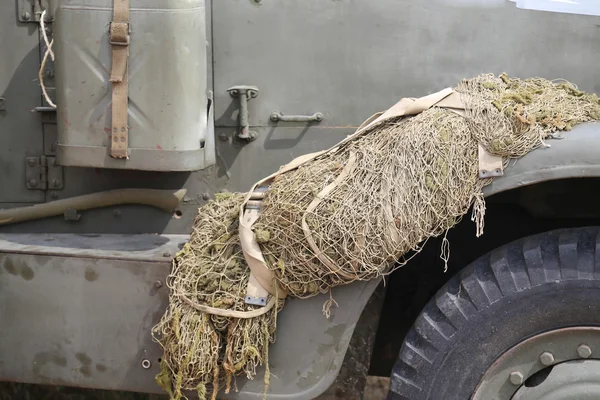 Historischer amerikanischer Militärlastwagen aus dem Zweiten Weltkrieg — Stockfoto