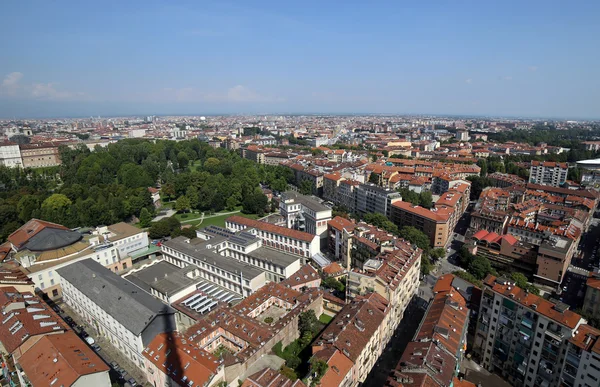 Vista dall'alto di una metropoli europea — Foto Stock