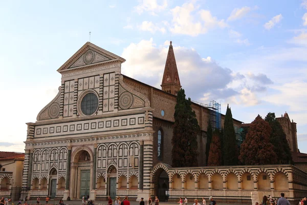 Kościół o nazwie Santa Maria Novella we Florencji — Zdjęcie stockowe