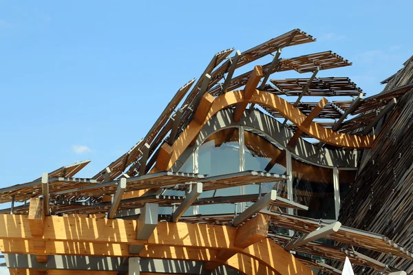 Milão, Itália - 8 de setembro de 2015. EXPO MILANO. Detalhe da China — Fotografia de Stock