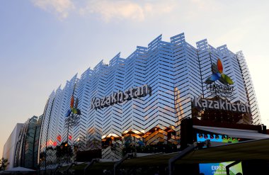 Milan, Italy - 8th September, 2015. EXPO MILANO. Kazakhstan   Pa