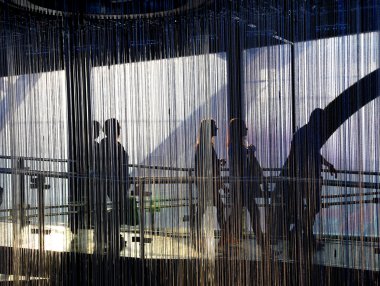 Milan, mı, İtalya - 8 Eylül, 2015. Expo Milano. Meksika Pavi