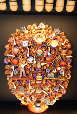 Milan, mı, İtalya - 8 Eylül, 2015. Expo Milano. Meksika Pavi