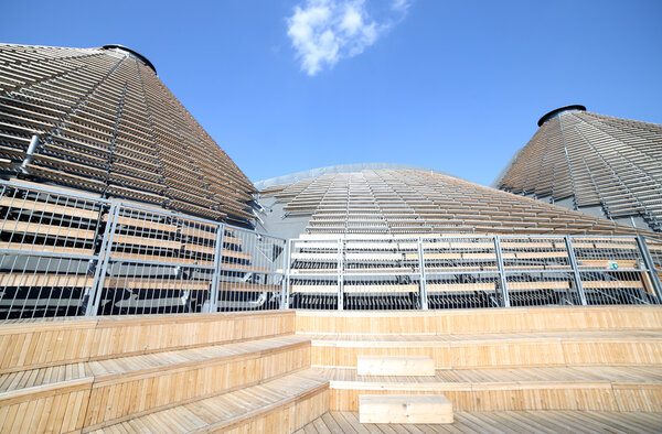 Milan, Italy - 8th September, 2015. Expo Milano. Pavilion Zero o