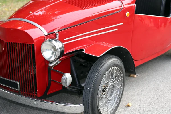 Rouge italien vintage voiture — Photo