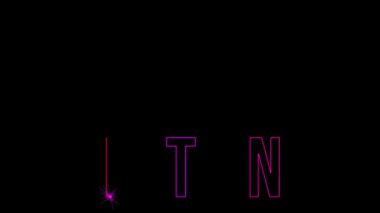 Geniş Renkli Deyimler Siyah arkaplan yatay düzeninde bir kıvılcım tarafından her seferinde bir harfi gösteren Sorular