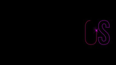 Büyük Renkli DISCO DISCO 70S siyah arkaplan yatay yerleşim üzerinde bir kıvılcım tarafından çizilmiş bir kıvılcım siyah arkaplan yatay düzeninde bir kıvılcım tarafından çizilmiş bir harf