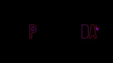 Büyük Renkli Sözcük Renkli Sözcük Mutlu Yıllar siyah arkaplan yatay düzleminde bir kıvılcım tarafından çizilmiş bir harfle siyah arka plan yatay düzeninde bir kıvılcım tarafından çizilmiş.