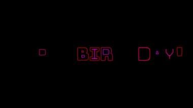 Büyük Renkli Sözcük Renkli Sözcük Mutlu Yıllar siyah arkaplan yatay düzleminde bir kıvılcım tarafından çizilmiş bir harfle siyah arka plan yatay düzeninde bir kıvılcım tarafından çizilmiş.