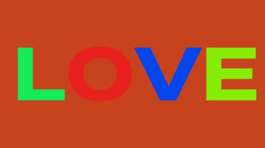 Büyük Renkli Deyimler Sevgisi Rastgele çok renkli arka plan düzeninde bir kıvılcım tarafından çizilmiş bir harf, rastgele çok renkli arka plan yatay düzeninde bir harf tarafından çizilmiş.