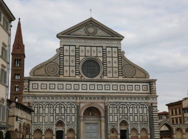 Florence, FI, İtalya - 2 Mart 2025 ChIESA DI SANTA MARIA NOVELLA