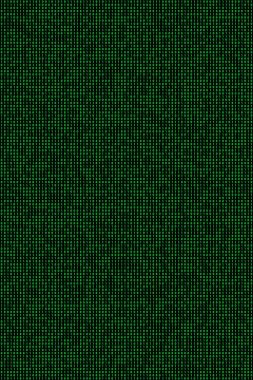 Teknoloji ve bilgisayar programlama kavramları için soyut yeşil ikili kod veri akışı dijital arkaplan