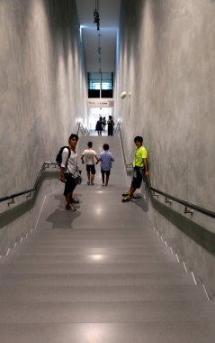 Milan, İtalya - 8 Eylül, 2015. Expo Milano 2015. İtalyan Pav