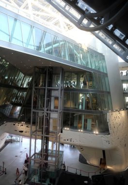 Milan, İtalya - 8 Eylül, 2015. Expo Milano 2015. İtalyan Pav