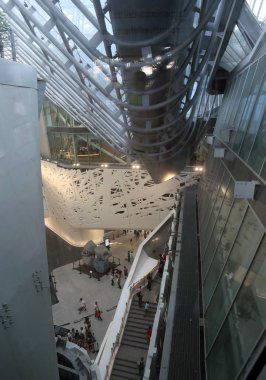 Milan, İtalya - 8 Eylül, 2015. Expo Milano 2015. İtalyan Pav