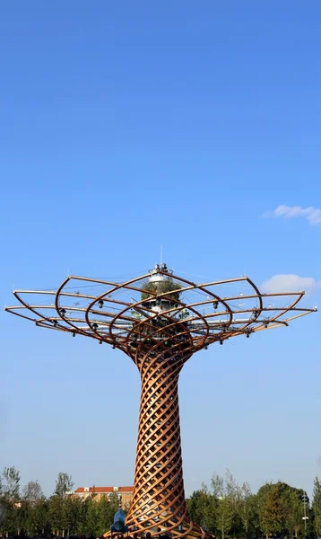 Milán, Italia - 8 de septiembre de 2015. Expo Árbol de la Vida — Foto de Stock