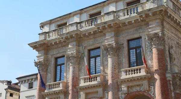 Antico Palazzo detto Loggia del Capitaniato a Vicenza — Foto Stock