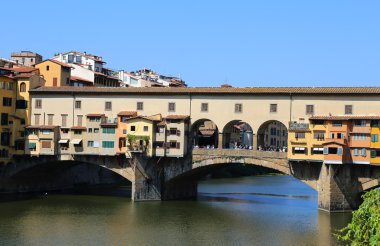 Floransa İtalya denilen Ponte Vecchio Köprüsü