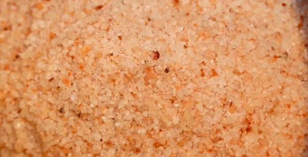 Pink himalayan salt background — Stock Photo, Image